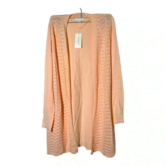 Charter Club zigzag textured cardigan - Picture 1 of 9